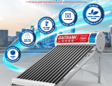 Máy nước nóng NLMT Đại Thành VIGO 150L 70-10
