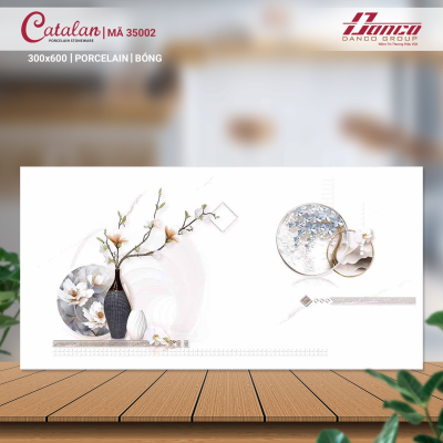 Gạch ốp tường Porcelain Catalan 35001 - 35002 - 35003