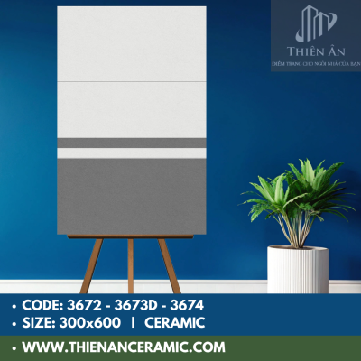 Gạch ốp tường Ceramic BNC 3672 - 3673D - 3674