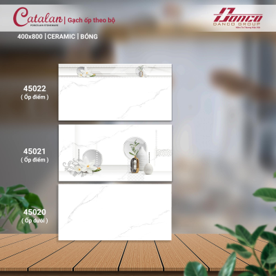 Gạch ốp tường Ceramic Catalan 45020 - 45021 - 45022