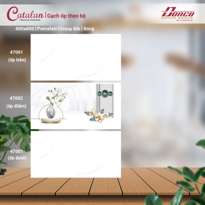 Gạch ốp tường Porcelain Catalan 47001 - 47002