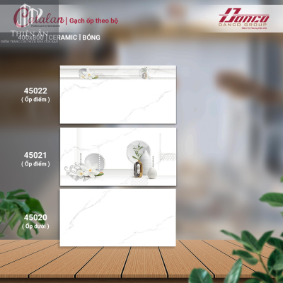 Gạch ốp tường Ceramic Catalan 45020 - 45021 - 45022
