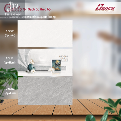 Gạch ốp tường Porcelain Catalan 47009 - 47010 - 47011